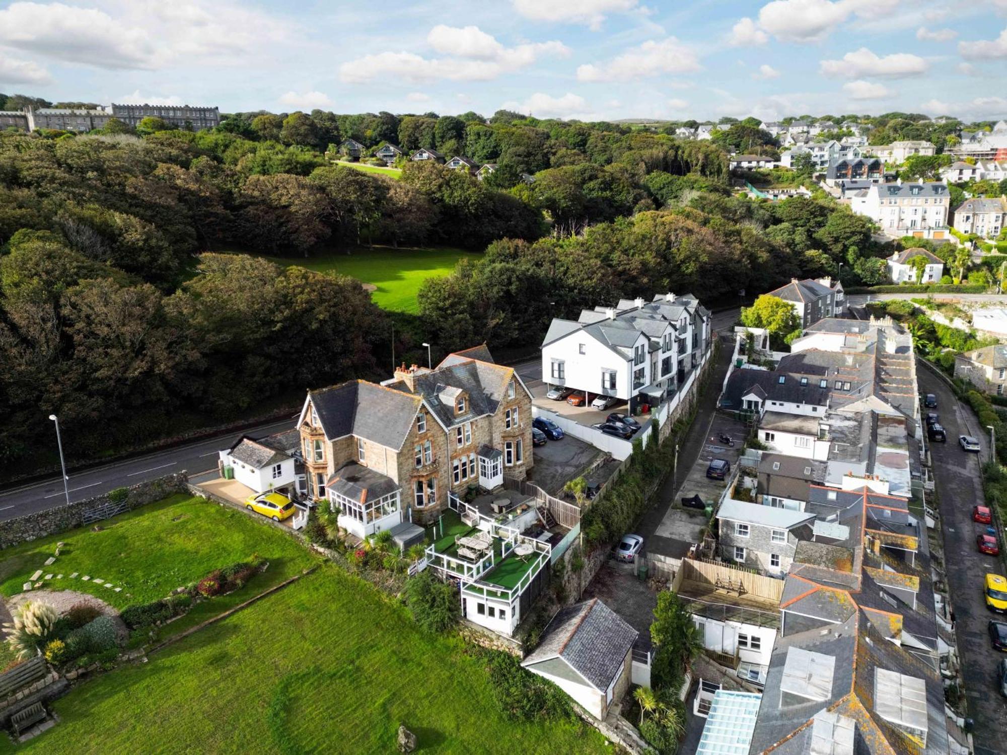 Villa Zareba à St Ives Extérieur photo